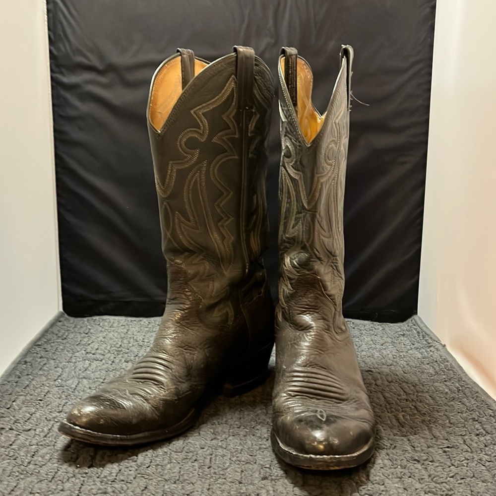 Mens vintage Panhandle Slim cowboy boots. size 9B